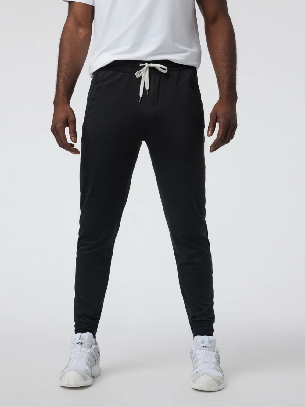 Vuori Ponto Performance Jogger, Black Heather- Men’s XL